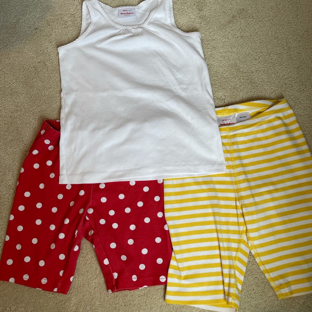 3 Piece Hanna Andersson set. All size 8.